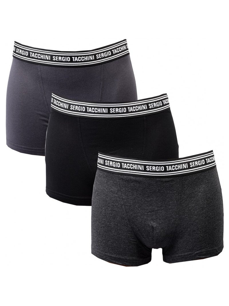 Pack de 3 Cuecas Boxer SERGIO TACCHINI Multicolorido - Kiabi