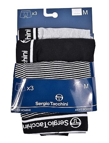 Pack de 3 Cuecas Boxer SERGIO TACCHINI