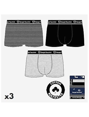 Pack de 3 Cuecas Boxer SERGIO TACCHINI