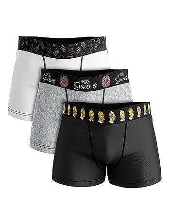 Pack de 3 Cuecas Boxer Simpsons NO PUBLIK
