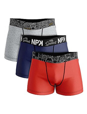 Pack de 3 Cuecas Boxer Simpsons NO PUBLIK