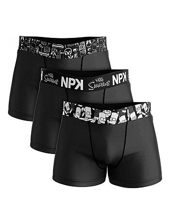Pack de 3 Cuecas Boxer Simpsons NO PUBLIK