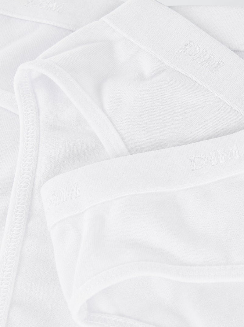 Pack de 3 cuecas Branco - Kiabi