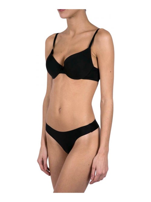 Pack de 3 cuecas brasileiras microfibra mulher - Kiabi Pack de 3 cuecas brasileiras microfibra mulher - Kiabi