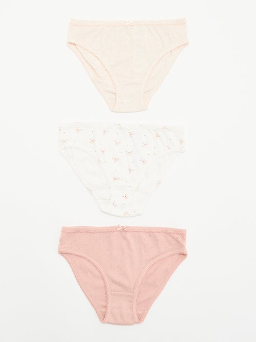 Pack de 3 cuecas estampadas - Kiabi Pack de 3 cuecas estampadas - Kiabi