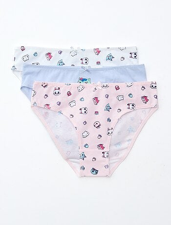 Pack de 3 cuecas 'Gabby e a Casa Mágica' em algodão