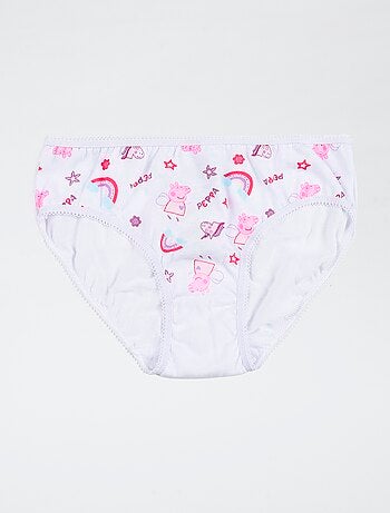 Pack de 3 cuecas 'Peppa Pig' em algodão
