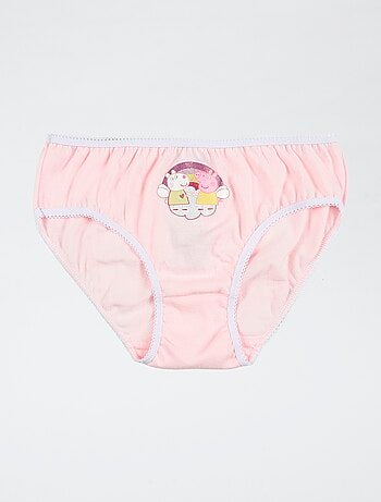 Pack de 3 cuecas 'Peppa Pig' em algodão