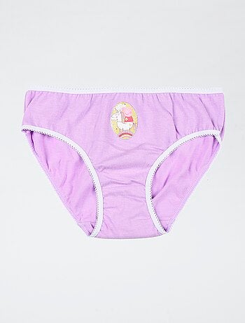 Pack de 3 cuecas 'Peppa Pig' em algodão