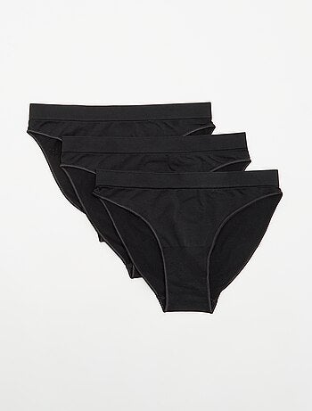 Pack de 3 cuecas sem costuras