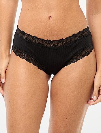 Pack de 3 Cuecas Shorty Caneladas