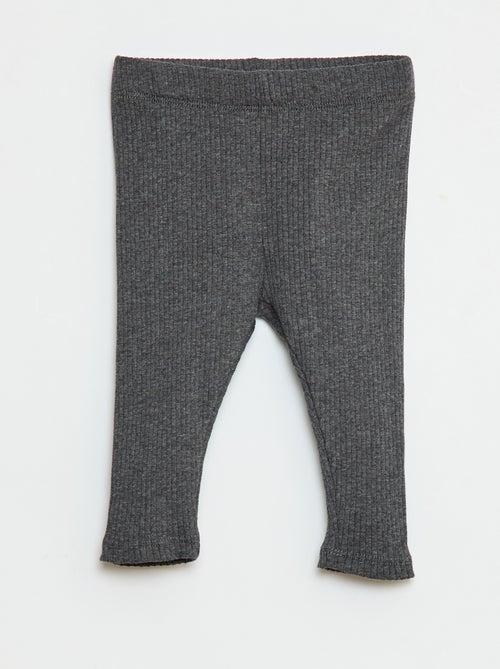 Pack de 3 leggings canelados - Kiabi