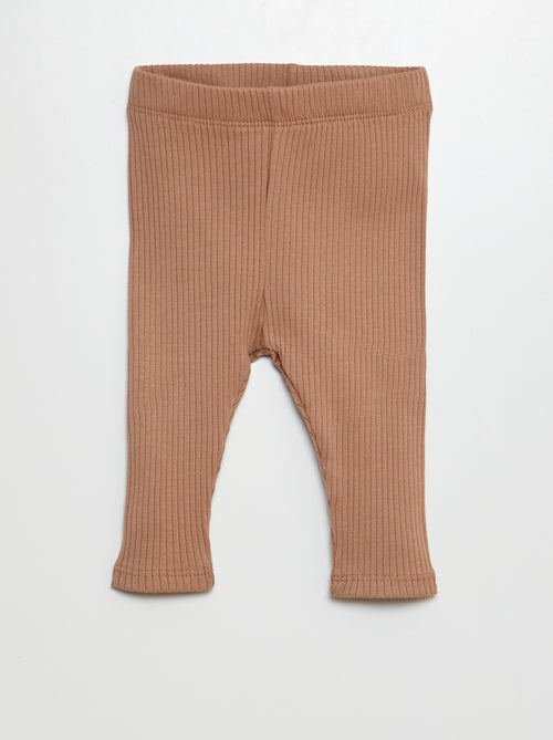 Pack de 3 leggings canelados - Kiabi