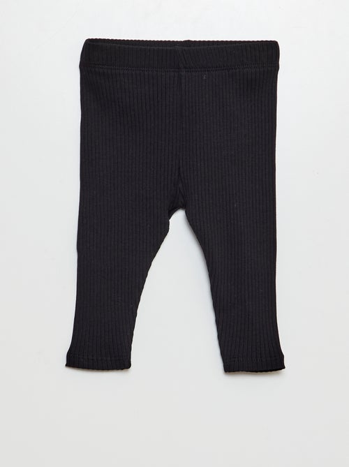 Pack de 3 leggings canelados - Kiabi