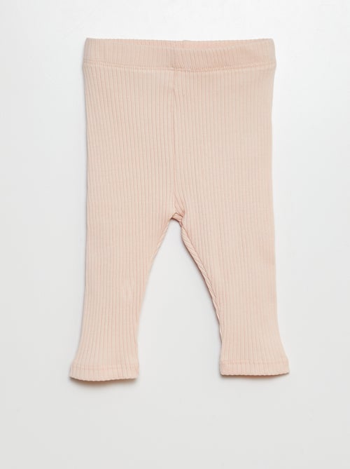 Pack de 3 leggings canelados - Kiabi