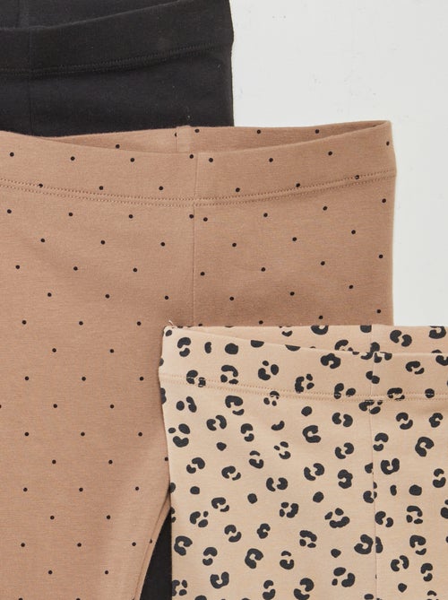 Pack de 3 leggings compridos - Kiabi