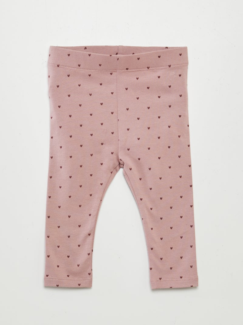 Pack de 3 leggings compridos BRANCO - Kiabi