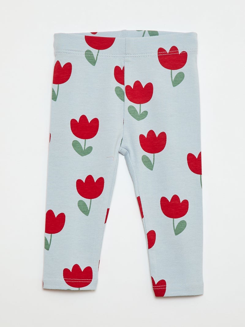 Pack de 3 leggings compridos Branco - Kiabi