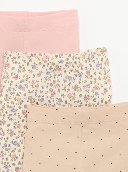 Pack de 3 leggings compridos - Kiabi