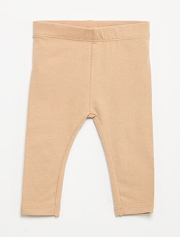 Pack de 3 leggings lisos em jersey