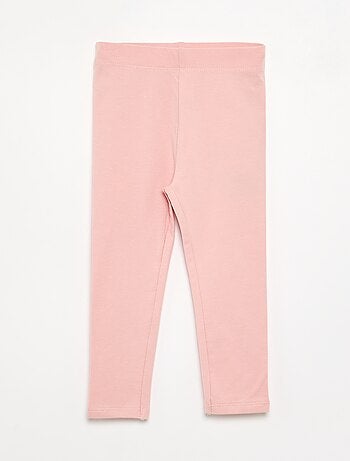 Pack de 3 leggings lisos em jersey