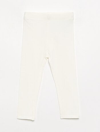 Pack de 3 leggings lisos em jersey