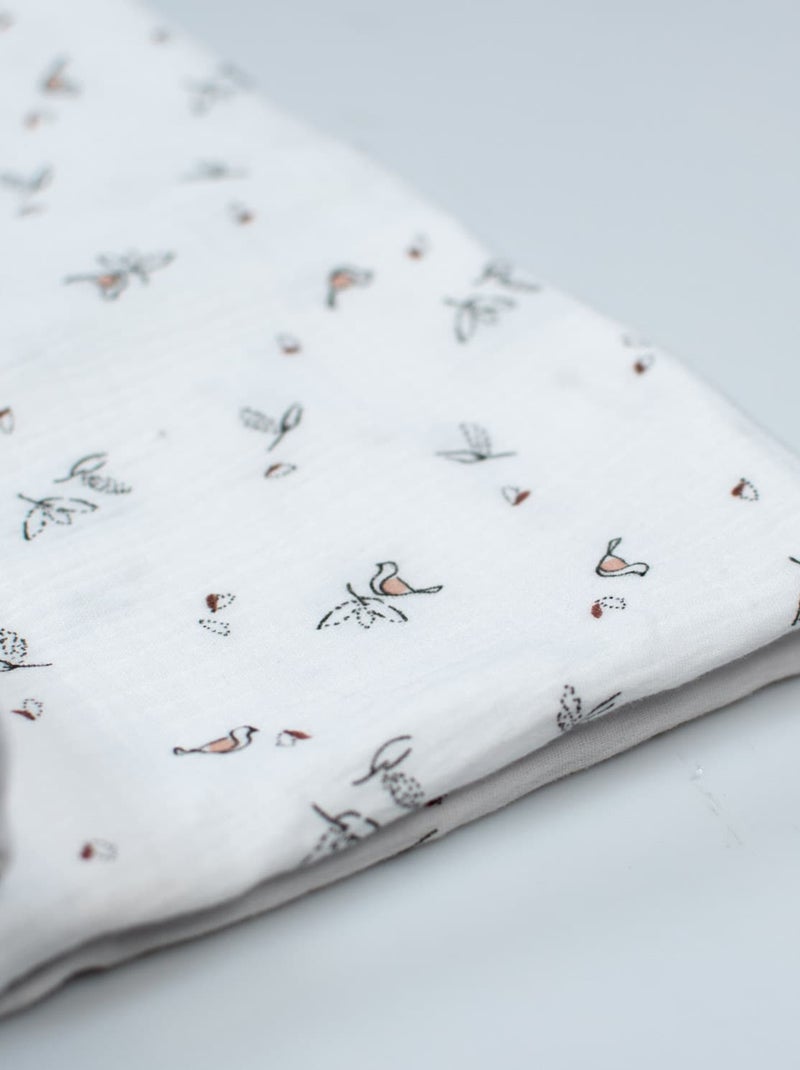 Pack de 3 maxi fraldas em gaze de algodão | sevira kids Multicolorido - Kiabi
