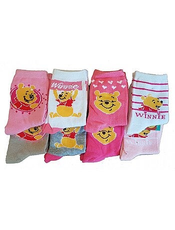 Pack de 3 Meias Criança Fantasia WINNIE L'OURSON