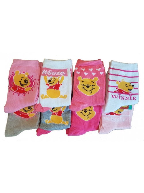 Pack de 3 Meias Criança Fantasia WINNIE L'OURSON - Kiabi Pack de 3 Meias Criança Fantasia WINNIE L'OURSON - Kiabi