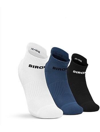 Pack de 3 meias de cano baixo para desporto