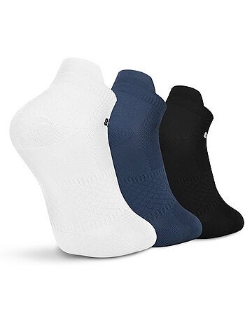 Pack de 3 meias de cano baixo para desporto