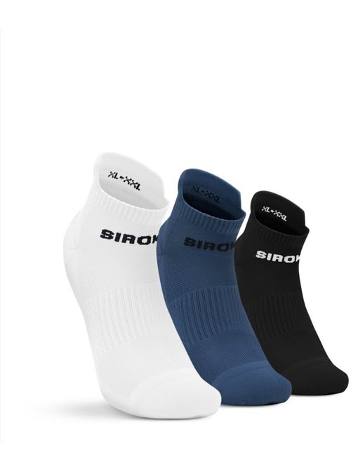 Pack de 3 meias de cano baixo para desporto - Kiabi