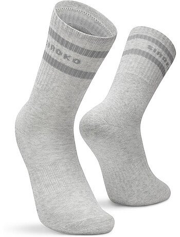 Pack de 3 meias de cano médio para desporto