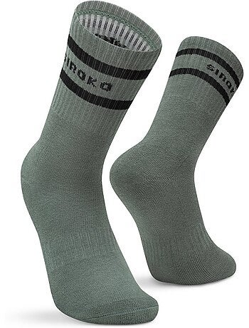 Pack de 3 meias de cano médio para desporto