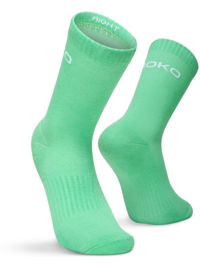 Pack de 3 meias de cano médio para padel Branco - Kiabi