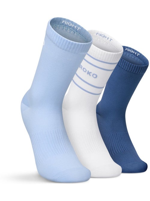 Pack de 3 meias de cano médio para ténis - Kiabi