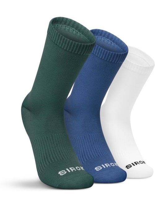 Pack de 3 meias de cano médio para ténis - Kiabi