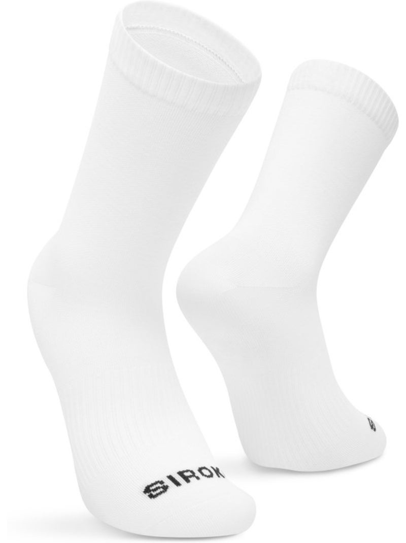 Pack de 3 meias de cano médio para ténis Branco - Kiabi