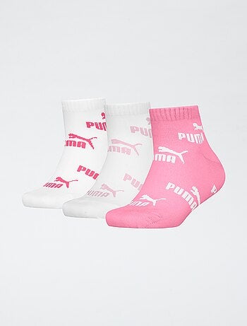 Pack de 3 meias de cano médio 'Puma'