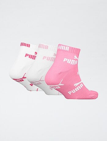 Pack de 3 meias de cano médio 'Puma'