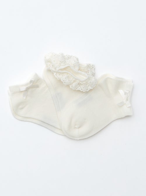 Pack de 3 meias de cerimónia - Kiabi