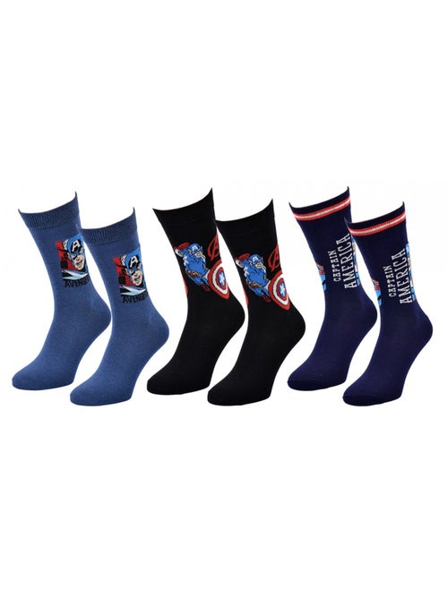 Pack de 3 Meias Homem LICENCE - Kiabi