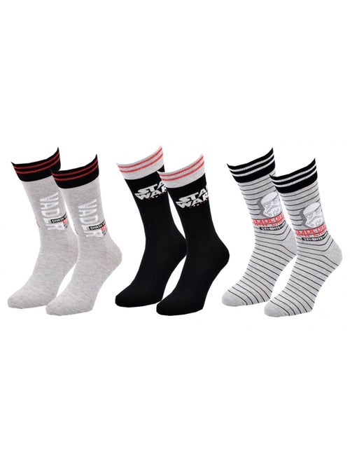 Pack de 3 Meias Homem LICENCE - Kiabi Pack de 3 Meias Homem LICENCE - Kiabi