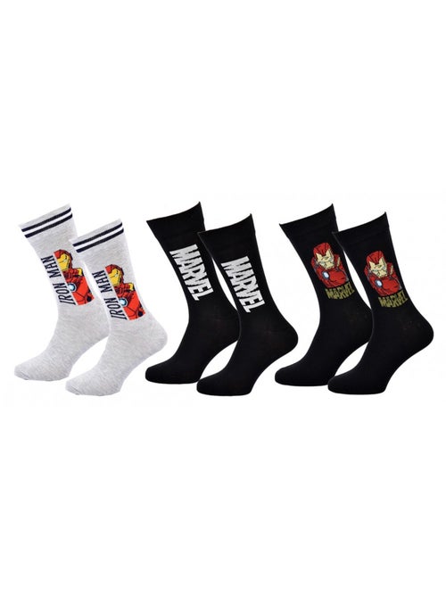Pack de 3 Meias Homem LICENCE - Kiabi Pack de 3 Meias Homem LICENCE - Kiabi