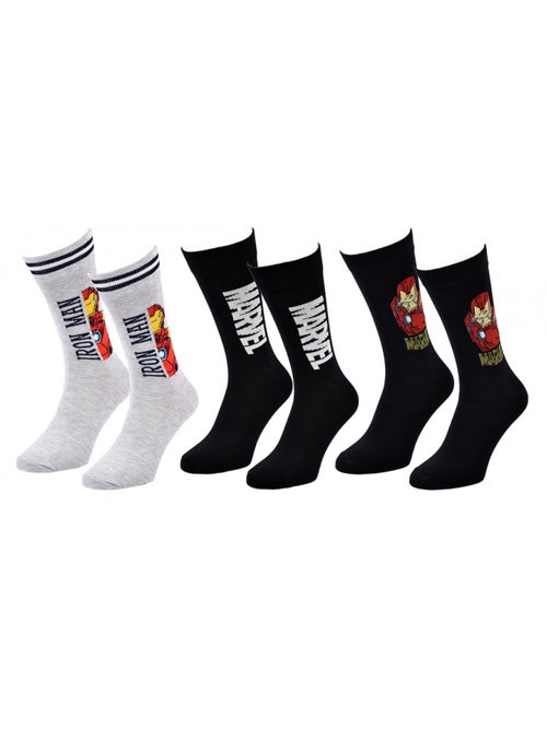 Pack de 3 Meias Homem LICENCE - Kiabi Pack de 3 Meias Homem LICENCE - Kiabi