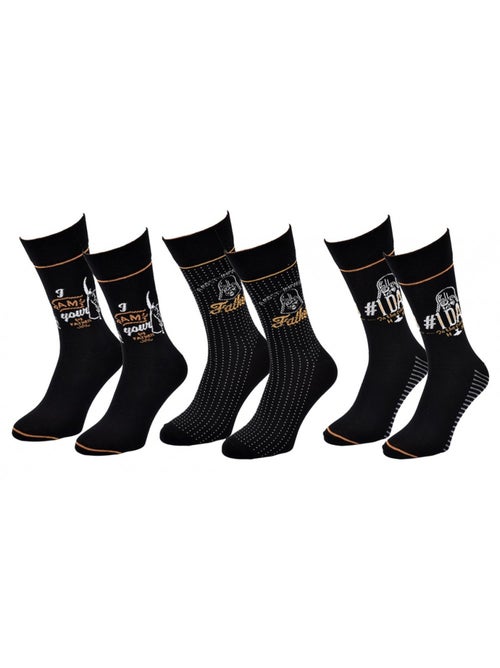 Pack de 3 Meias Homem LICENCE - Kiabi