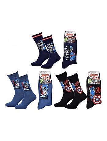 Pack de 3 Meias Homem MARVEL AVENGERS