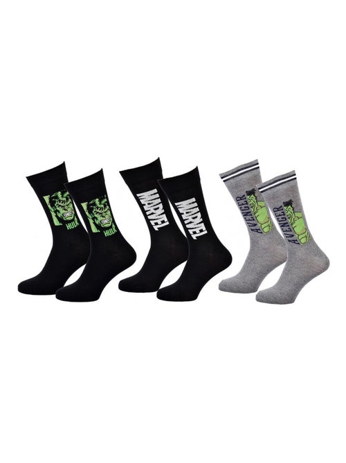 Pack de 3 Meias Homem MARVEL AVENGERS - Kiabi Pack de 3 Meias Homem MARVEL AVENGERS - Kiabi