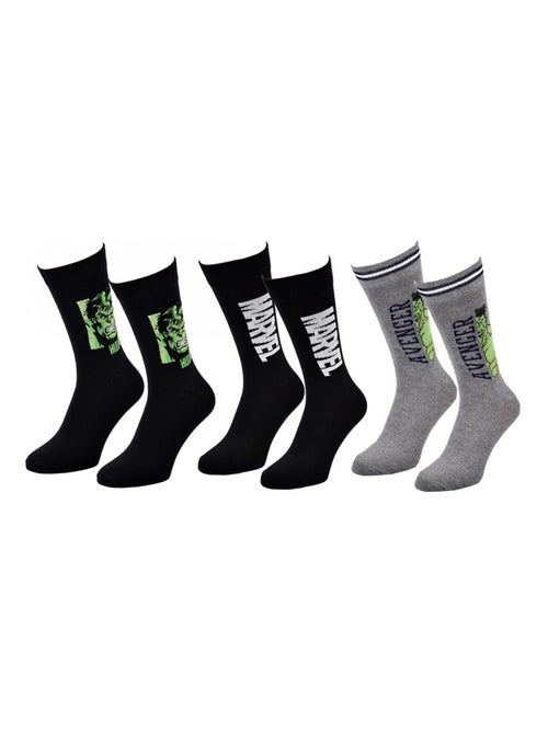 Pack de 3 Meias Homem MARVEL AVENGERS - Kiabi Pack de 3 Meias Homem MARVEL AVENGERS - Kiabi