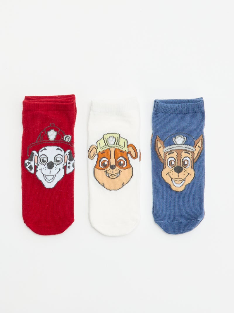 Pack de 3 meias 'Patrulha Pata' Azul - Kiabi
